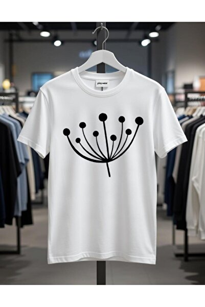 playwear PLAY WEAR Unisex Μπλουζάκι με στάμπα με λαιμόκοψη ποδηλάτου, οπτικό ...