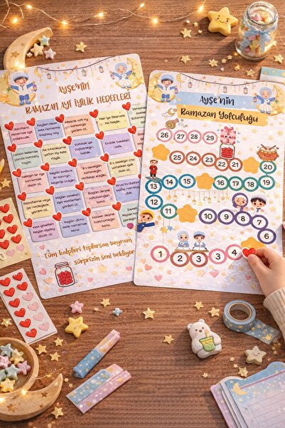 DopaMind Ramazan Etkinlik Seti – İyilik + Ramazan Yolculuğu (2’li Set) (Çıkar...