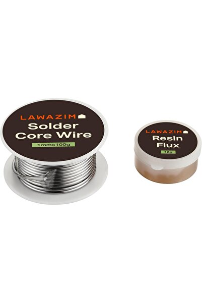Lawazim For kwaiya Solder Core Wire 1mmx100g with 10g Resin High Melting Poin...