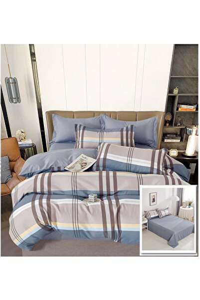 OEM Bed linen, fine cotton 6 pieces, duvet cover 200x230, bed sheet 240x250