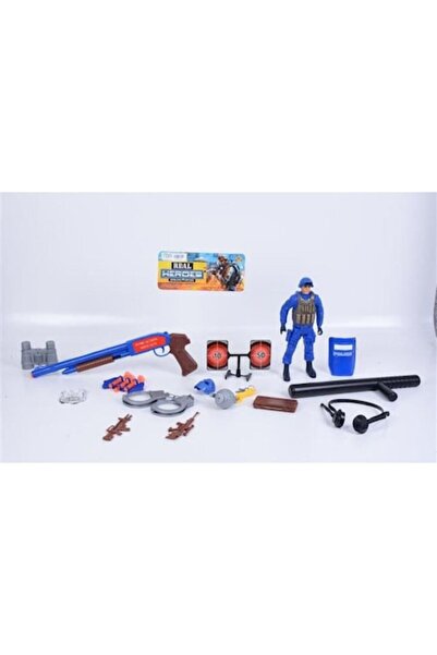 Toy Toy Toy Set mare de jucării militare cu accesorii pentru copii