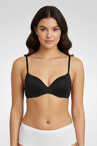 FIT Figure Improving Technology Women 3 Pieces Plain Lightly Padded Bra, Mult...