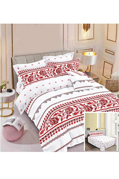 OEM Bed linen, fine cotton 6 pieces, duvet cover 200x230, bed sheet 240x250