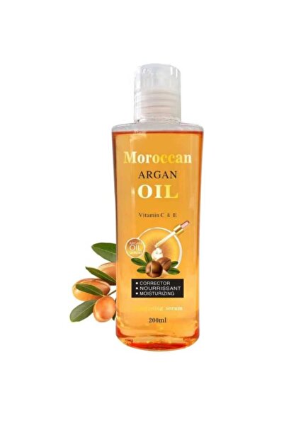 Argan Oil زيت مغربي تقليدي للعناية بالجسم وفروة الرأس - 200 مل