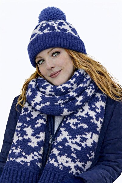 kuru Scarf and Beanie Combination Gift Set – (Thick Wool – Boxed) Valentine's...