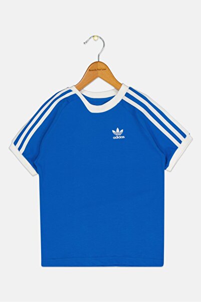 adidas Kids Boy Sportswear Fit Brand Logo Outdoor T-Shirt, Blue