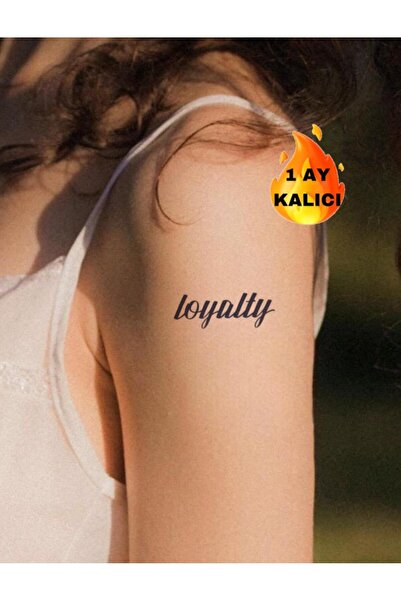 Mecit Tuhafiye 1 AY KALICI YAZI (DEĞİŞİM)KOL BİLEK VUCUT İÇİN GEÇİCİ DÖVME