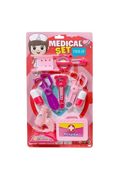 Toy Toy Toy Set de joacă doctor cu diverse accesorii și geantă