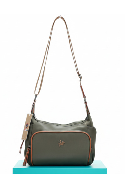 Çanta Trend Miami Polo Club Women's Satin Fabric Cross Shoulder Messenger Bag