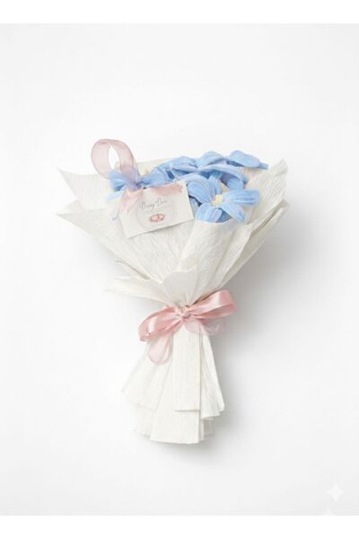 BERRYBOX Kişiye Özel Gün Buketi - Kadife Zambak Çiçek Buketi - Premıum Çiçek