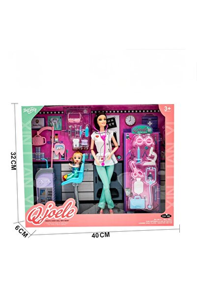 NiceLook Happy Clinic Adventures - Doctor and Patient Doll with Dental Care T...