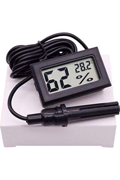 Kanonik Education شاشة ديجيتال لقياس درجة الحرارة والرطوبة - حاضنة مقياس الحر...