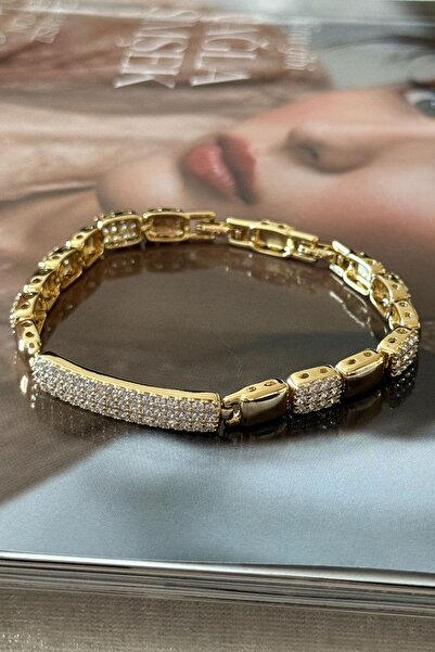 Trendy Butik Xuping Rectangular Model Zircon Stone Tag