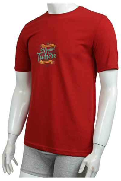 TOSKI Tricou Barbat Best Way Rosu