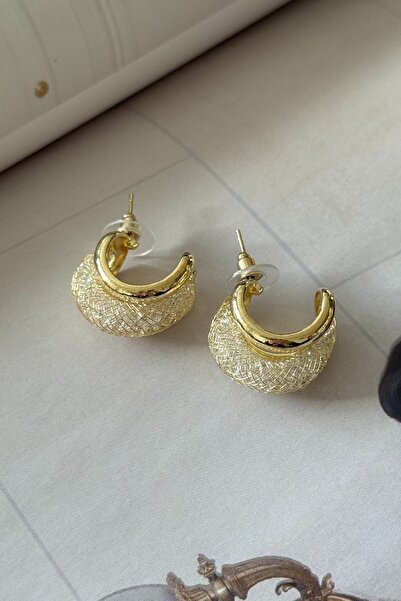 Trendy Butik Vip Simli Earrings