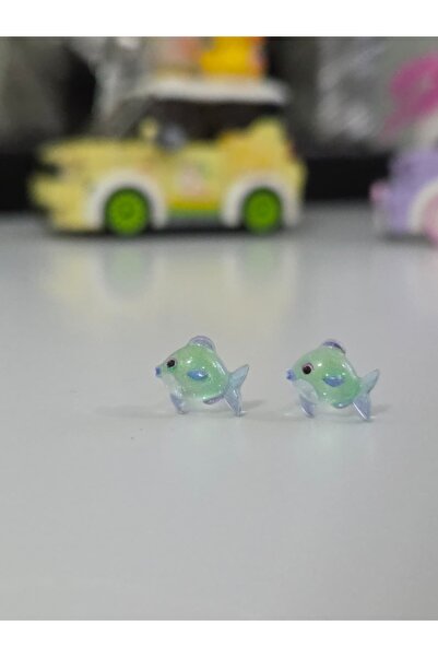 AyShope Fish Patterned Silicone Children's Earrings, a Pair of Antiallergic T...