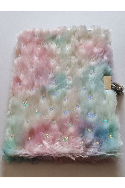 Modellino Lockable Memory Book 3D Figured Plush Daily Memory Notepad 80Y A5 L...