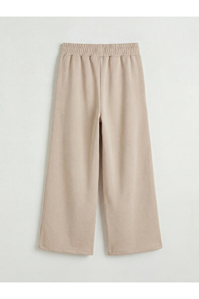 LC Waikiki Wide Leg Girls' Soft Touch Sweatpants