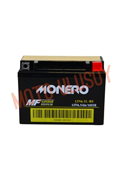 MOTO ULUSOY Motosiklet Aküsü 12V 6,5AH 12N6,5L-BS Mondıal Agk 125 Cg 125 150 ...