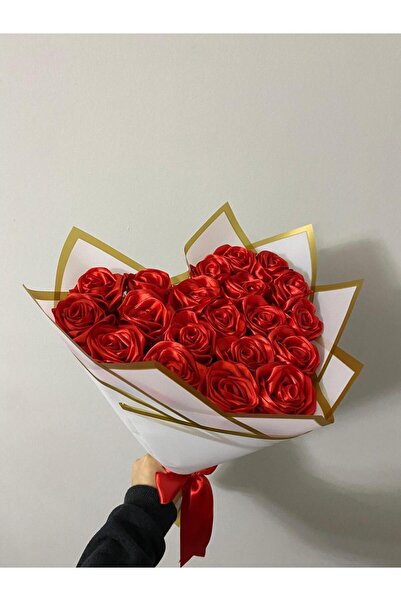 Yıldızköşesi باقة زهور تدوم طويلاً، باقة ورد صناعي لا يتلاشى معها الزمن، مع ق...