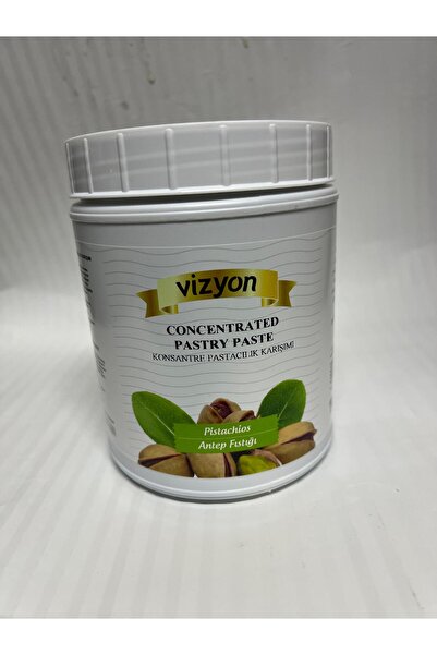 VİZYON Antep Fıstığı Meyve Özü 1 Kg Pasta ve Tatlı Sosu