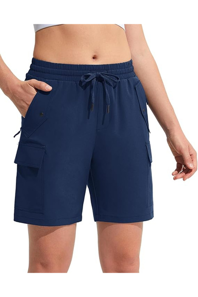 OEM Pantaloni sport respirabili pentru femei, cu buzunare și talie elastică, ...