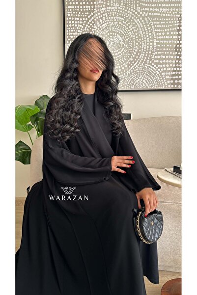 Warazan عباية سادة عملية للدوامات الرسمية والعيد