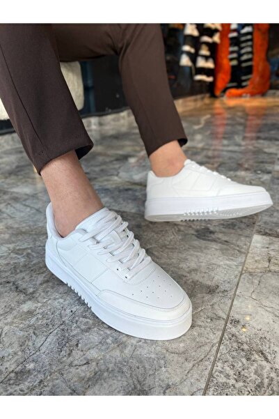 BESKAR Kb N2 Kuback White Skin Casual Men's Shoes