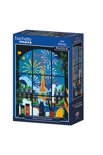 OEM Puzzle 500 pieces Hachette Sous le Ciel de Paris