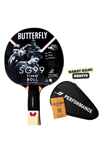 BUTTERFLY Timo Boll Sg 99 Table Tennis Racket Ittf Approved - with Racket Cover