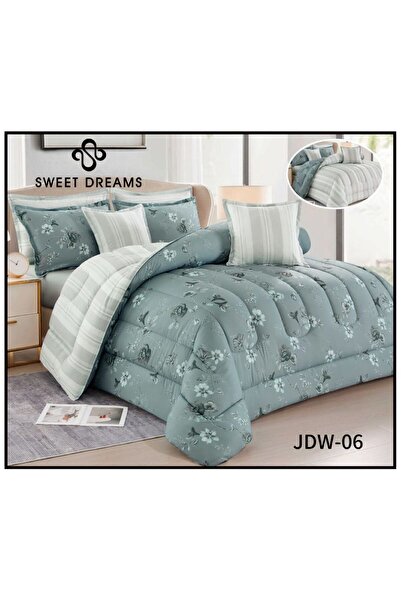 Sweet Dreams Decoration Luxury summer bedspread, 8 pieces, double size