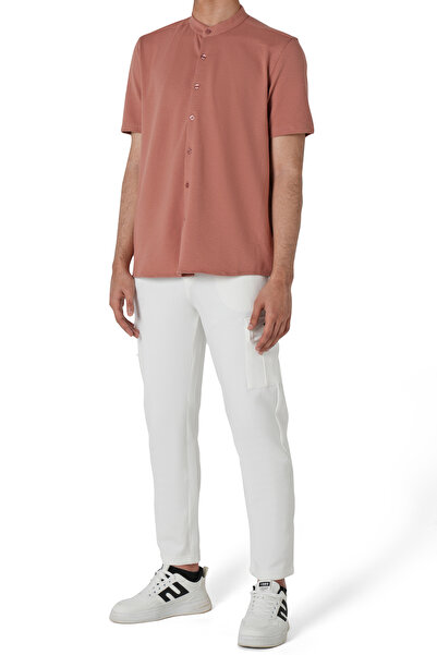 SilverStone Pink button-up t-shirt