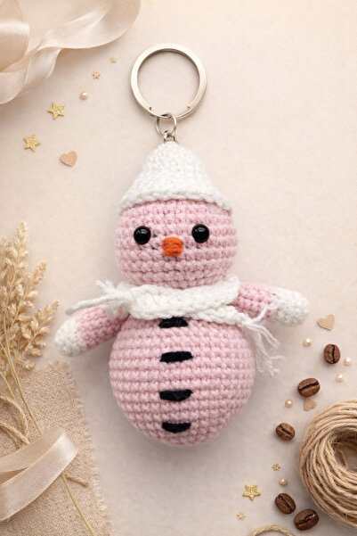 HobiShop Gift Amigurumi Keychain and Bag Charm Handmade