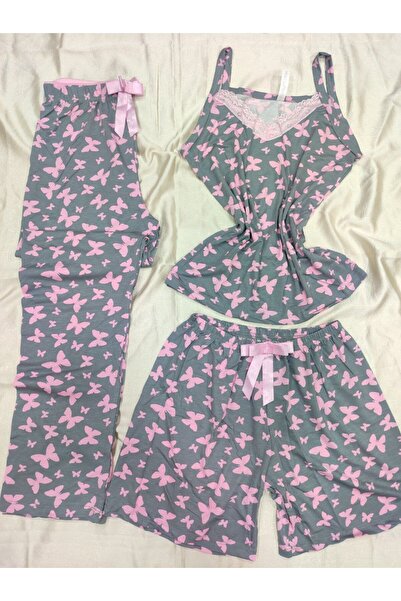Love Angels Lola Bamboo Fabric 3-Piece Pajama Set