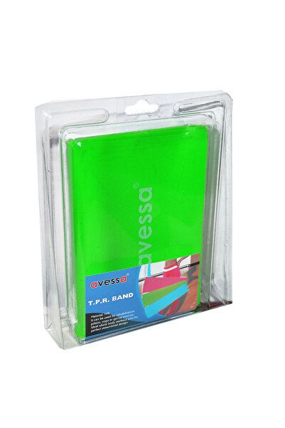 Helia Studio مطاط مقاومة متوسط ​​اللون الأخضر لتمارين البيلاتس واليوجا والليا...