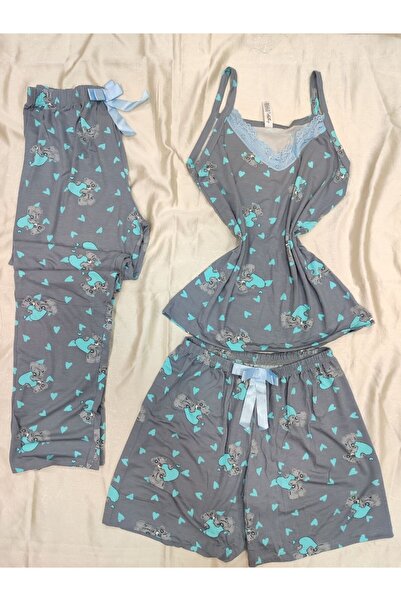 Love Angels Lola Bamboo Fabric 3-Piece Pajama Set