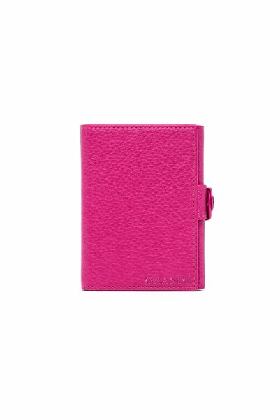 Grande Original Leather 3-Fold Folding Paper and Coin Compartment Multi-Usefu...