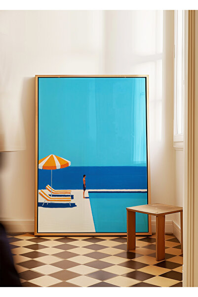 ARTHOUSECOLLECTIVE Un moment lângă piscină - Colecția de vară vintage - Poste...