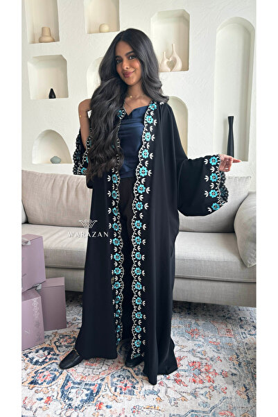 Warazan Abaya with rose embroidery