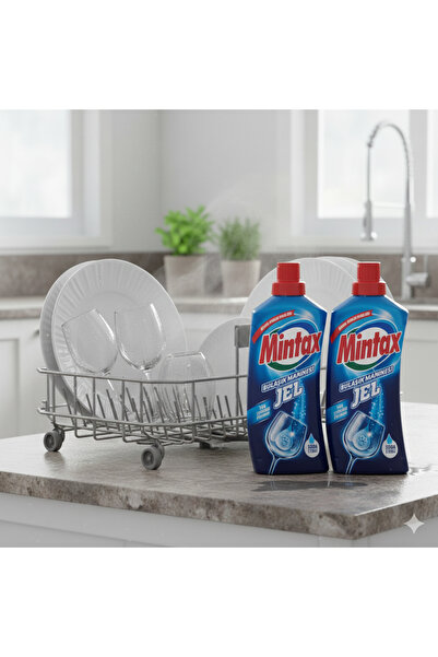 Mintax جل غسالة الصحون 1 لتر 2 قطعة