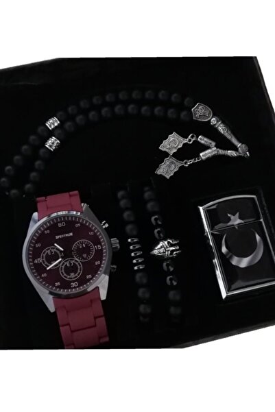 serbestmoda Erkek Kol Saati Erkek Saat Seti Sevgiliye Hediye Erkek Saat Kombi...