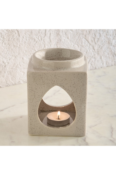 Generic موقد زيت سيراميكي من زيست أبياه - 8.7 × 8.7 × 11.5 سم