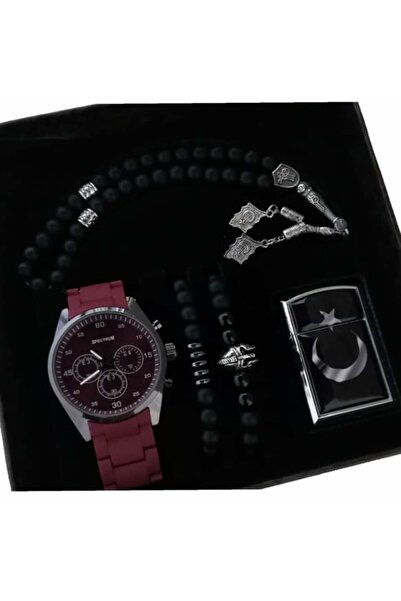 serbestmoda Erkek Kol Saati Erkek Saat Seti Sevgiliye Hediye Erkek Saat Kombi...