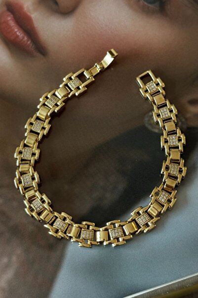 Trendy Butik Xuping stone inlaid bracelet