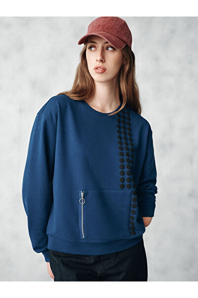 LC Waikiki НОВИЙ СЕЗОН ВІД GÜLİS GİYİM: Темно-синій функціональний жіночий то...