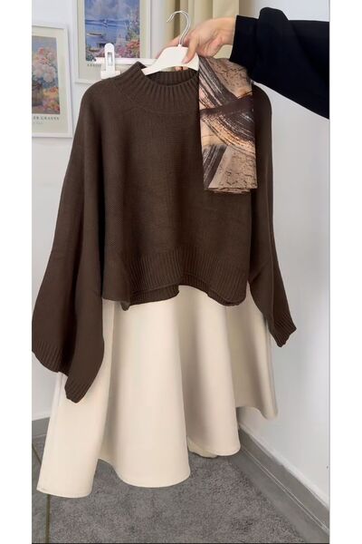 MODA CEYDA Skirt Sweater Combination
