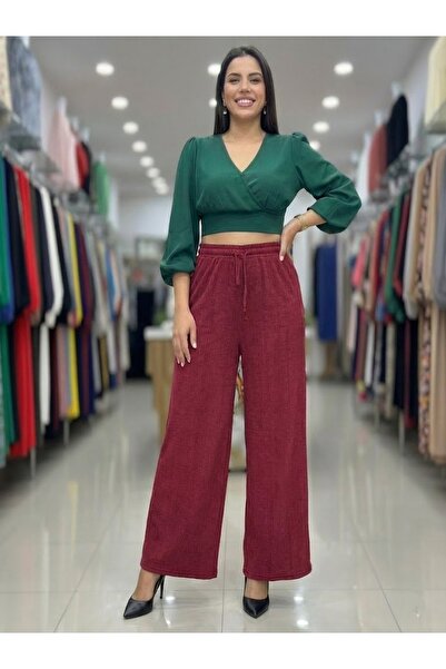 THEBEK Casual Stylish Hair Braid Pants |   Burgu Fabric |   5 Size Options