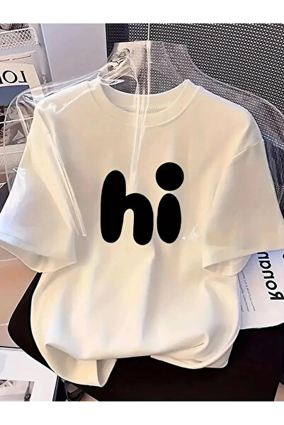 GökTR 20/1 Tricou de vară cu mânecă scurtă, cu imprimeu Compack, din bumbac p...