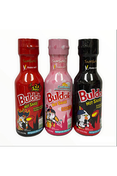 SAMYANG 🌶️ Set of 3 Buldak Sauces – The Complete "Fire Noodle" Experience (3...