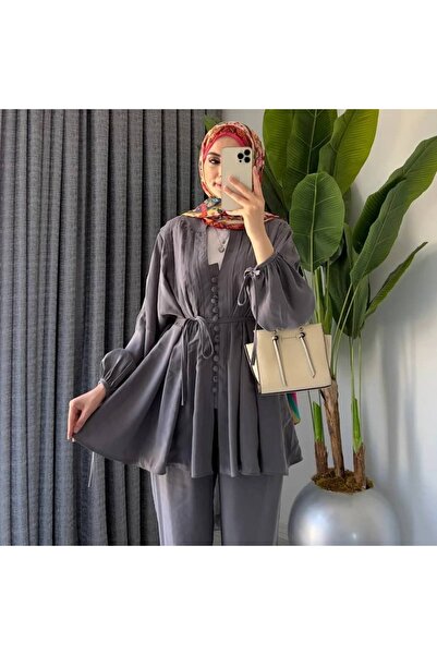 Venora Butik Nervürlü İkili Takım - 1009 Venora